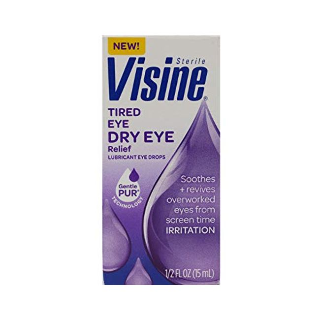Visine Dry Relief Eye Drops 0.50 Oz