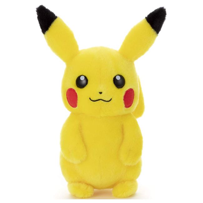 Takara Tomy Arts Pokemon: I Choose You! Plush Toy, Pikachu, Height: Approx. 9.1 inches (23 cm)