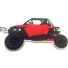 UTVDistribution RZR Keychain XP 1000 900 (Red)