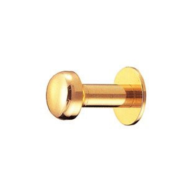 e-kanamono WPH-T13 Gold Plated Wall Hook
