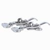 2X Stainless Steel Toggle Latch Clamp with Keyhole/Movable Spindle Heavy Duty