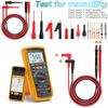 20Pcs Multimeter Test Leads Kit, Electronic Test Leads with Alligator Clips Replaceable Probes Pins Cable