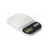 Digital scale glass base kitchen, capacity 5kg