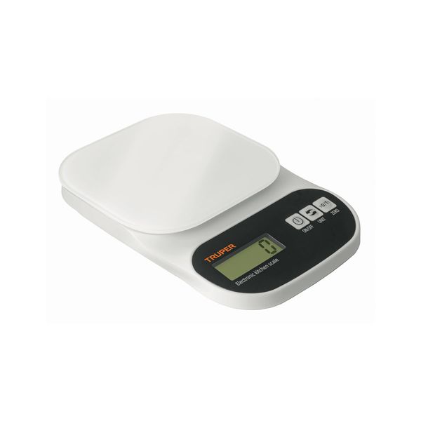 Digital scale glass base kitchen, capacity 5kg