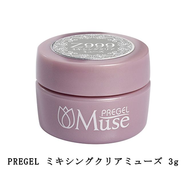 PREGEL Mixing Clear Muse 3g PGM-Z999 Clear Gel Domestic Gel Nail Mixing Gel Nail Supplies Soft Gel Type Soak-off Type Art Made in Japan New