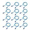 Luiswell Reusable Silicone Ear Plugs, 12 Pairs Noise Reduction Corded Soft Earplugs Sound Canceling Ear Plugs for Sleeping Swimming Shooting Hunting Traveling Concerts Musicians with One Carrying Case