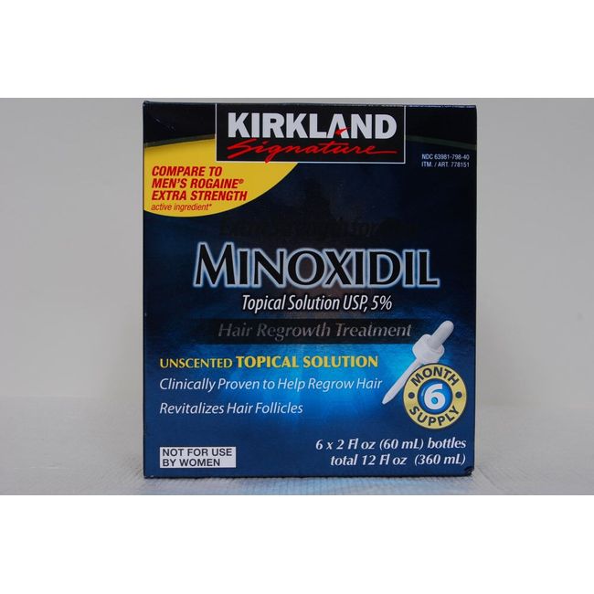 54 MONTHS KIRKLAND GENERIC MINOXIDIL 5% MENS HAIR LOSS REGROWTH TREATMENT