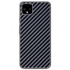 McHarrier Pixel 4XL Skin Seal Black Carbon (Glossy) Pattern Backside Compatible Deco Sheet