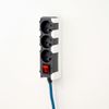 Wall Mount for Power Strip - White