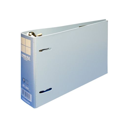 KOKUYO Dリングファイル B6ヨコ 300枚 ブルー フ-FD438B