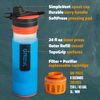 GeoPress Water Purifier - Bali Blue