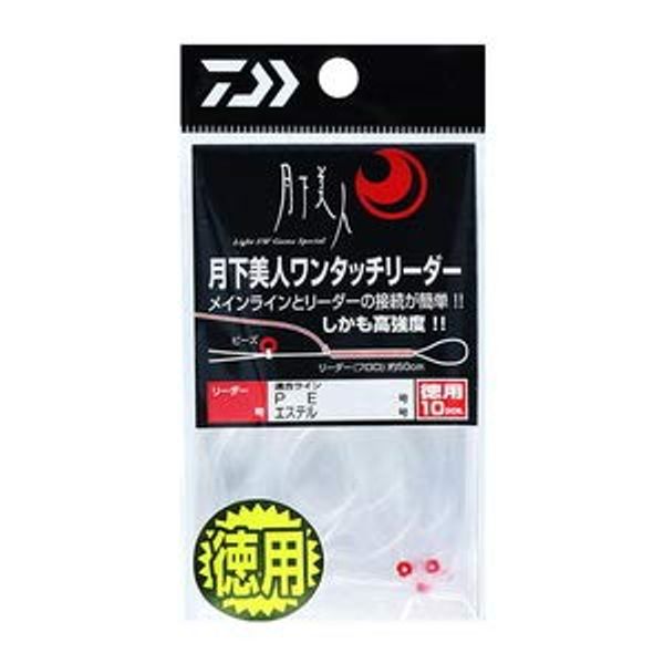 DAIWA Florolider, Tsukiyobijin One-Touch Reader, Value Size, 0.5, Natural