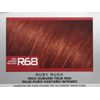 L'Oreal Paris Feria Multi-Faceted Shimmering Permanent Hair Color, R68 Ruby Rush (Rich Auburn True Red), Pack of 1, Hair Dye