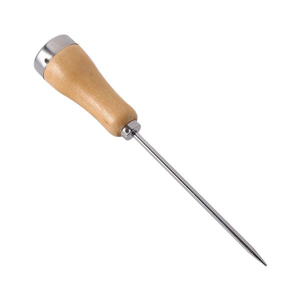 Ice Pick with Wooden Handle, Ice Pick Ice Breaking Ice Pick Wood Handle Ice Pick Crusher Icepick with Sheath for Kitchen Bar