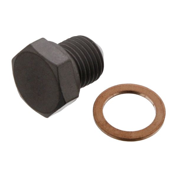 Febi Bilstein 12281 Oil Drain Plug with Sealing Ring, 1 piece