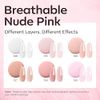 Modelones 8-in-1 Builder Nail Gel, 6 Colors Pink Builder Gel for Nails, Hard Gel Builder Nail Extension Gel Builder Gel in a Bottle for Nail Starter