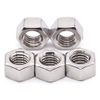 Glvaner M12-1.75mm (10 pcs) Thread Size Stainless Steel Hex Nuts Hexagon Nuts Plain Finish Full Thread