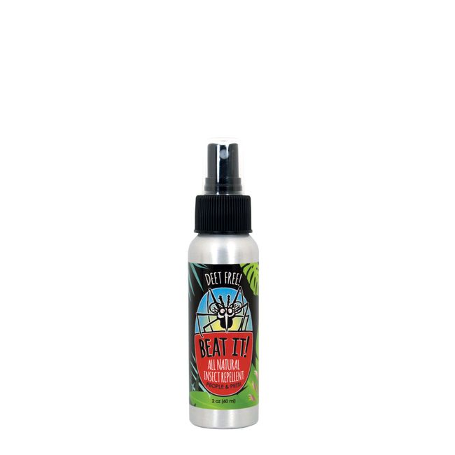 Beat IT! All Natural Deet-Free Insect Repellent (2 oz Travel Size)