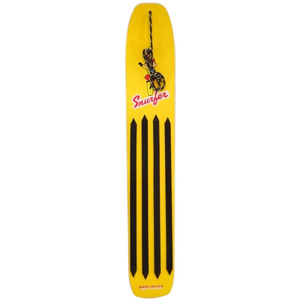 Snurfer The MC Snow Surfer Snowboard - Sunburst Yellow