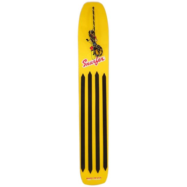 Snurfer The MC Snow Surfer Snowboard - Sunburst Yellow