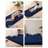 AYO Mattress Cover, Washable, Plain, Single, Navy