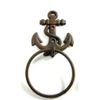 Pit Bull Nautical Anchor Rope Towel Rack 4"