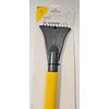 Shell LIGHTWEIGHT 24" Snowbrush W/ Bear Claw Car Ice Scraper - Yellow / Grey