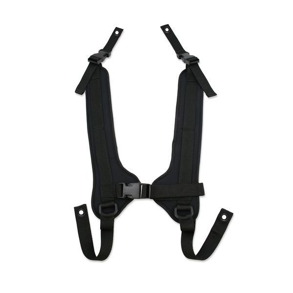 Rehabilitation Advantage Wheelchair Chest Harness with Front Quick Release Buckle