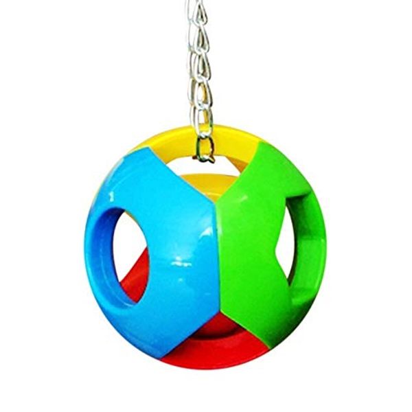 Jingle Ball Hanging Parrot Toy - Medium