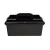 Wham Black Plastic Handy Kitchen Cleaning Tool Utility Caddy Storage Box Tidy