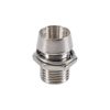 50Pcs LED Holder Light Socket, Aluminum Silver Holders Panel Display Thread Mount Bezel Clip Mounting Holder for 5mm LED