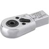 HAZET 6408 46.5 mm Hexagon Profile Insert Reversible Ratchet for Bits - Chrome-Plated
