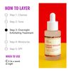 Good Molecules Overnight Exfoliating Treatment  with AHA & BHA  1 oz