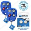 2 Replacement for Chevy Corvette Malibu SSR Remote Car Keyless Entry Fob Navy