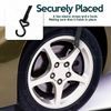 Zone Tech Car Windshield Protector Side Mirrors Ice Cover with Hubcap Straps