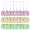 24PCS Reflective Bird Repellent Discs Hanging Rotator Deterrent Keep Away Set 3"