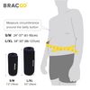Bracoo SE22 Shaping Belt, Sweat Diet, S/M