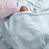 Custom Catch Personalized Baby Blanket for Boys - Blue