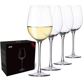 Red Wine Glasses Crystal Set of 2-Premium Crystal Wine Glasses