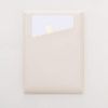 Napure HF01P-WH Folding Mirror, S, With Pockets, Cream White, Folding Mirror