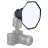Foldable Umbrella Octagon Flash Light Diffuser Softbox With Elastic Band For Camera Shooting