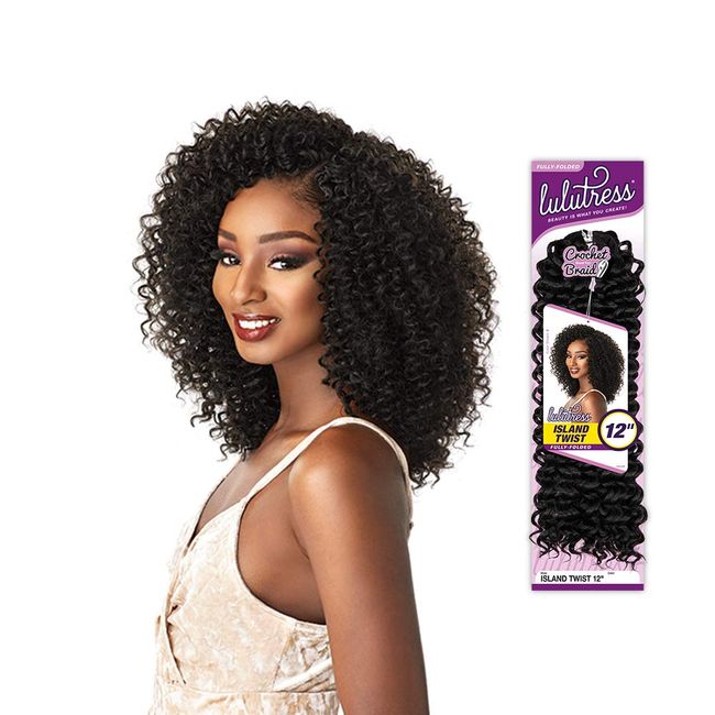 LULUTRESS Sensationnel Crochet Braids 2X Fully-Folded Micro Locs