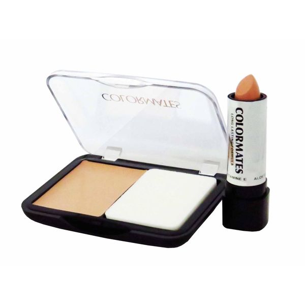 Colormates Compact Makeup & Concealer - Light