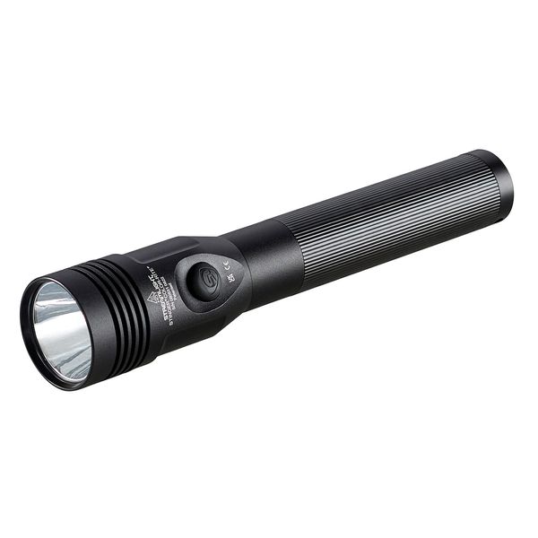 Streamlight 75499 Stinger 500-Lumen Color-Rite Rechargeable Flashlight with 120V/12V DC Charger, Black