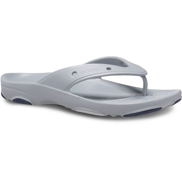Crocs Unisex Classic All-Terrain Flip Wooden Shoes, lightgrey