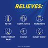 Theraflu Combo Daytime and Nighttime Severe Cold Relief Powder, Honey Lemon Flavor, 12 Count, 6 Daytime and 6 Nighttime