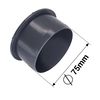 SKIR'CO 5 Pcs 75 mm Plastic Sewer Plug, Grey, Pipe Cap