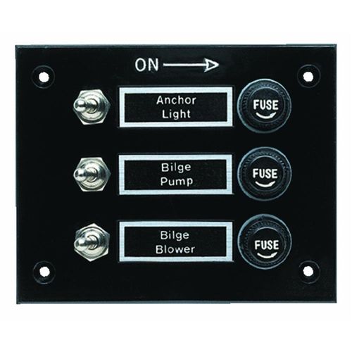 Toggle Switch Panel 3 Gang