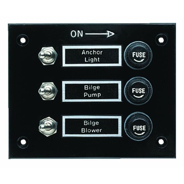 Toggle Switch Panel 3 Gang