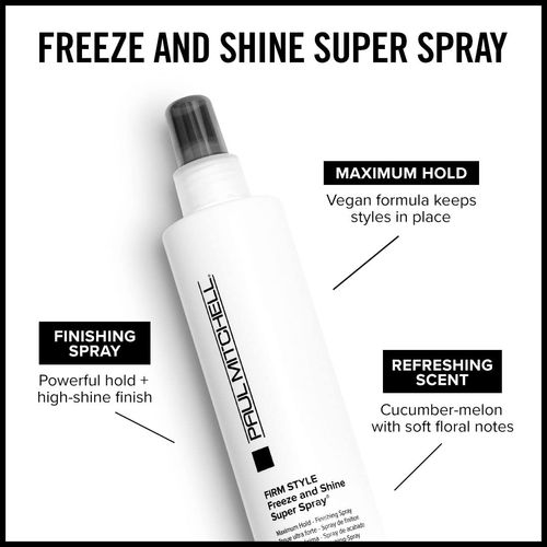 Paul Mitchell Freeze and Shine Spray, 16.9-Ounces Bottle